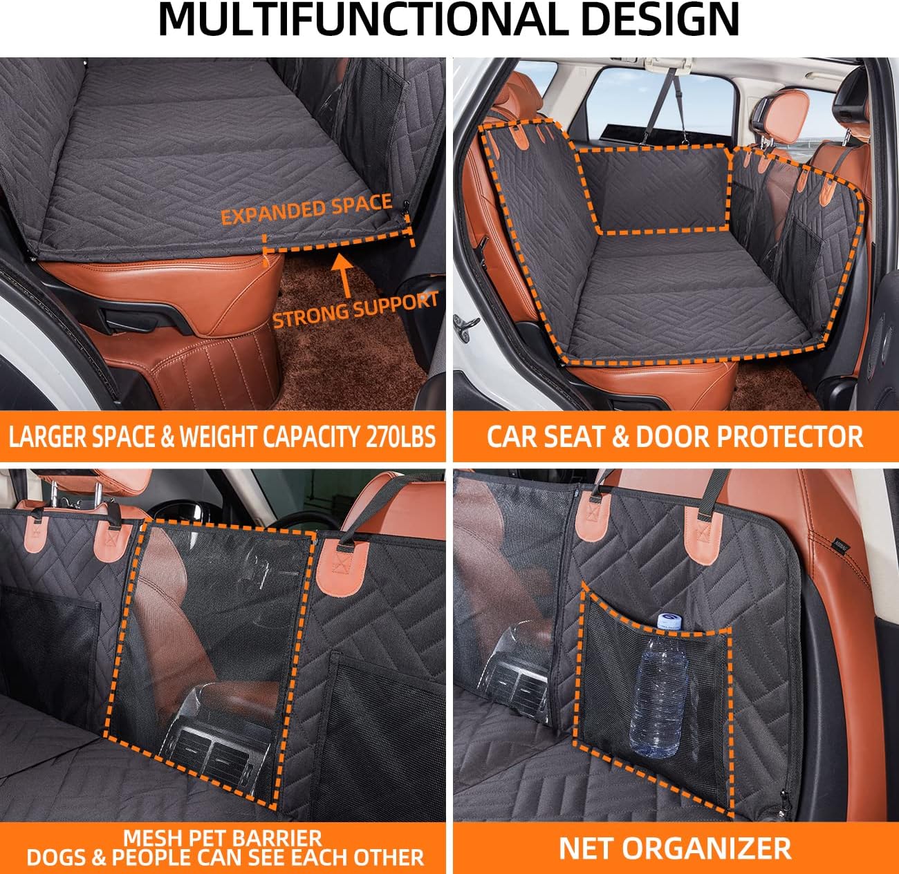 PetCruiser - Hard Bottom Car Seat Extender