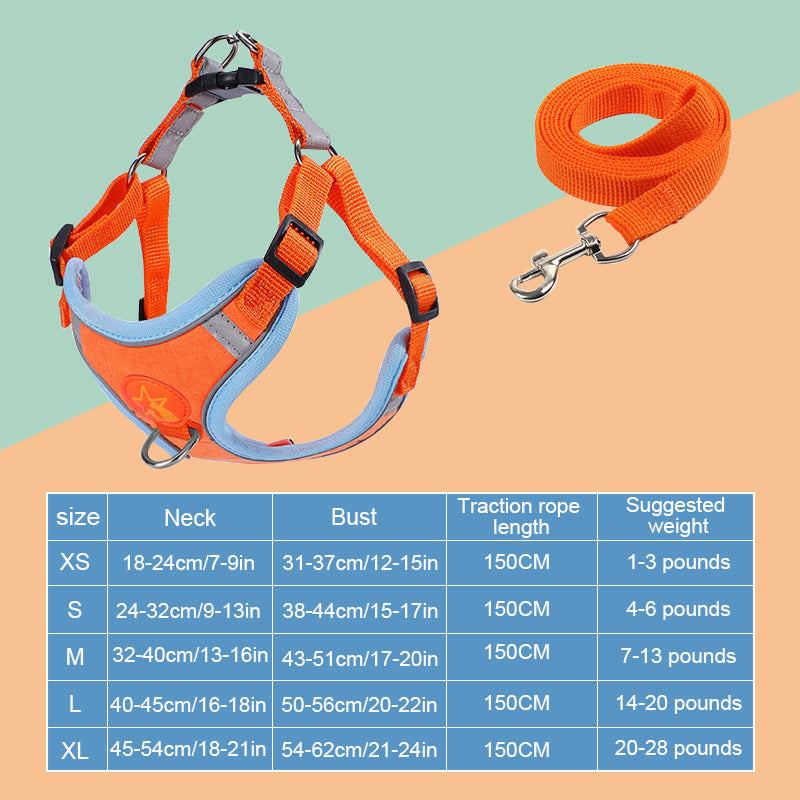 Pet Harness Vest Walking