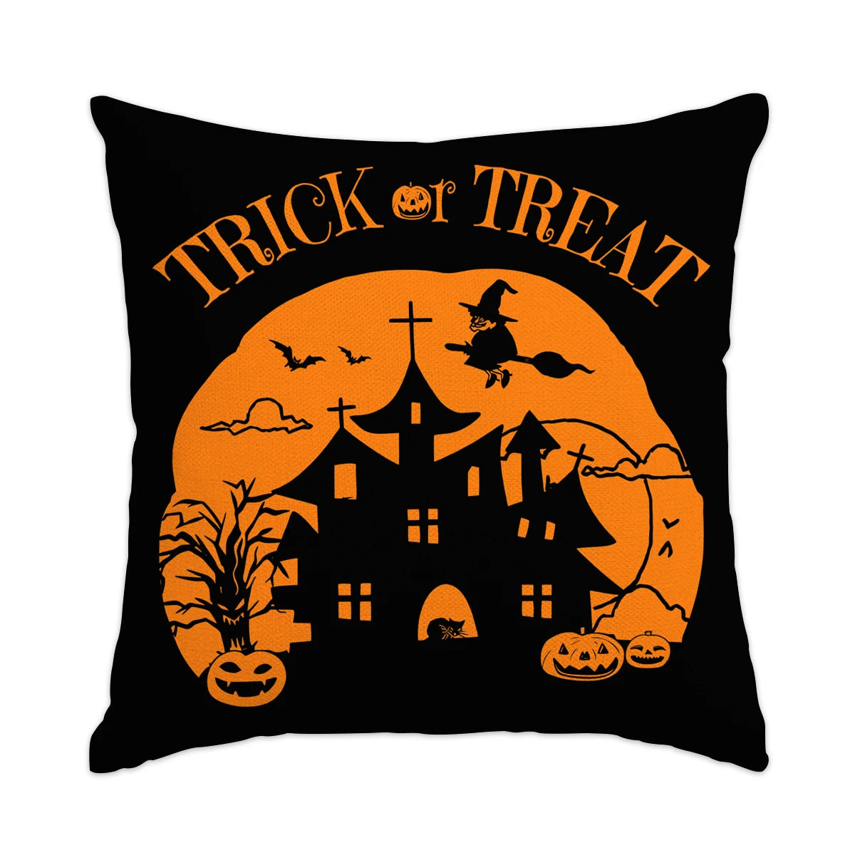 1pc/4pcs Halloween decoration pillow cover