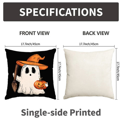 1pc/4pcs Halloween decoration pillow cover