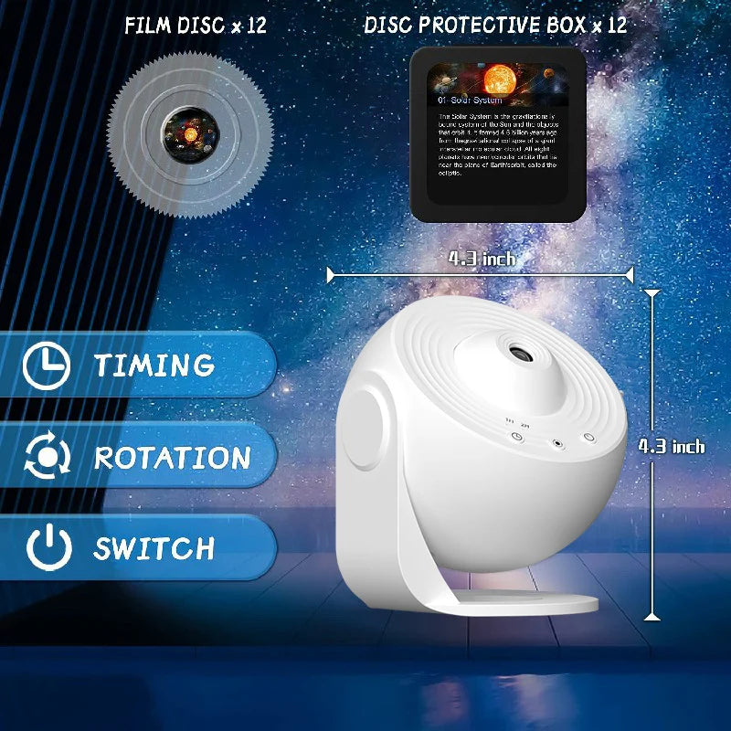 LED Night Light Galaxy Projector