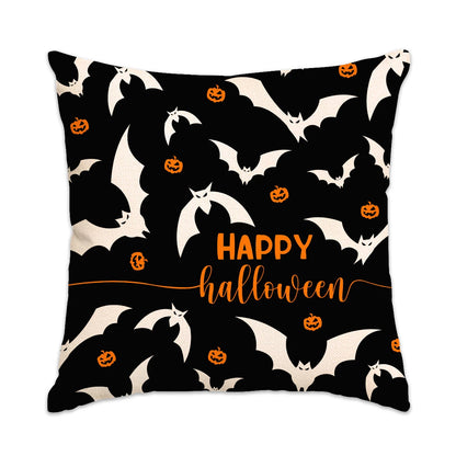 1pc/4pcs Halloween decoration pillow cover