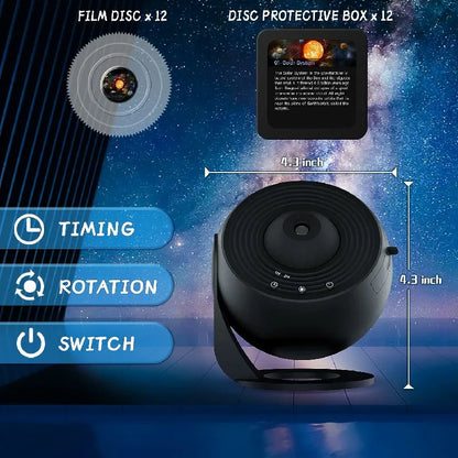 LED Night Light Galaxy Projector