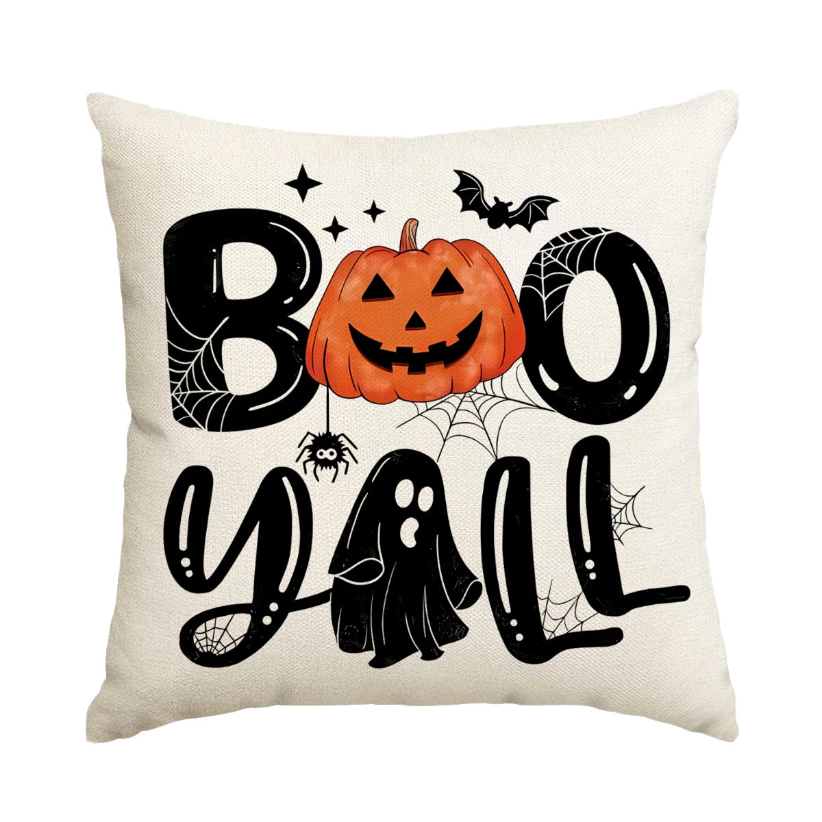 1pc/4pcs Halloween decoration pillow cover