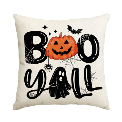 1pc/4pcs Halloween decoration pillow cover